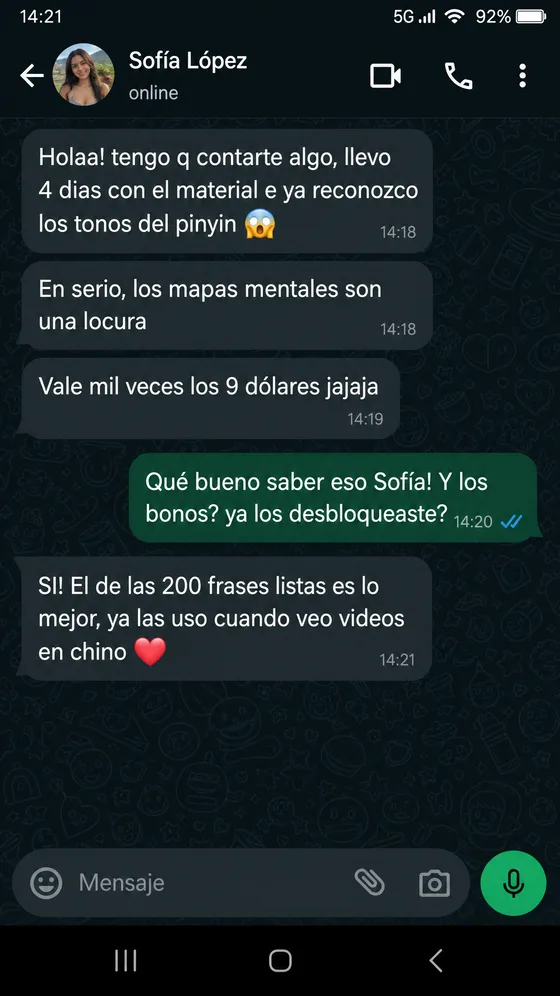 Testimonio Sofía