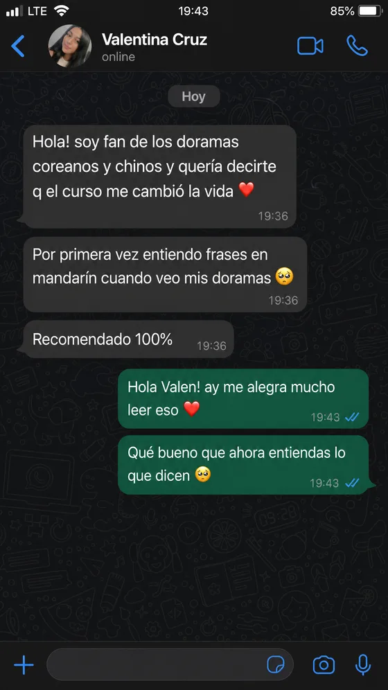 Testimonio Valentina